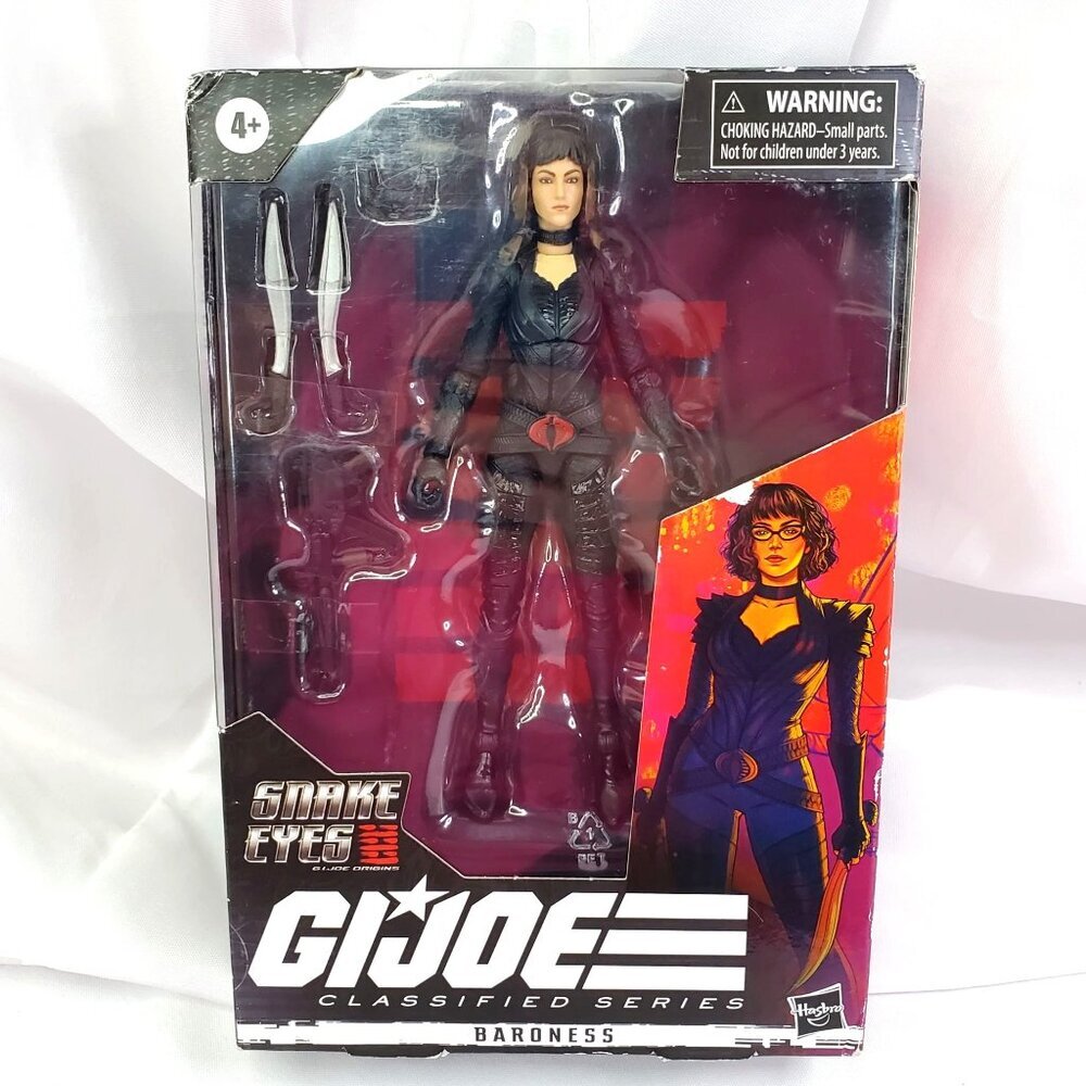 G.I. Joe Classified Snake Eyes: GI Joe origins Baroness 6" Collectible Figure